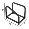 AIJIEjie CD Record Storage Rack CD Storage Display Rack DVD Disc Film Stand Record Iron Holder Record Stand/402 view 2