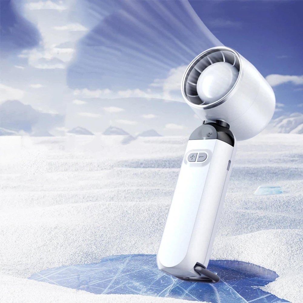 ALATILIAC Powerful, strong wind, handheld, bladeless turbine, mini, portable, USB, desktop electric fan