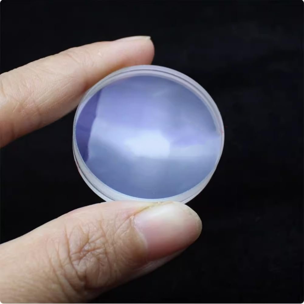 1pc D30mm Glued Objective Lens for DIY Telescopes - Achromatic Lens with Optional Diameters and Focal Lengths(D31F147 Blue Film)