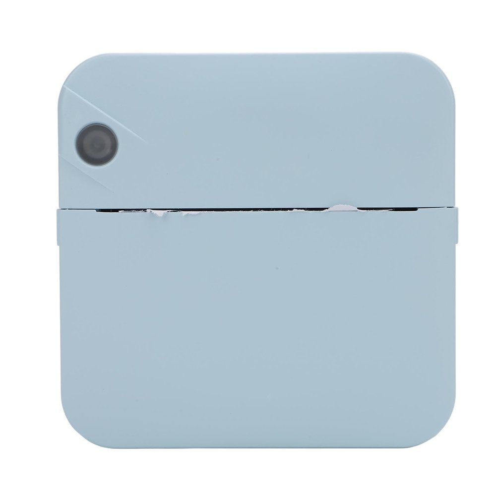 SUNGOOYUE Wireless Smart Handheld Printer Small Pocket Printer for Quick Connection Compact and Portable for Students Wrong Questions Photo (Blue)
