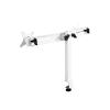 DOIBG Universal Tv Stand Dual for 13-27 Inch Screens, Left and Right Stretch Adjustment Monitor Arm, Mount with Height/Tilt/Swivel Adjustable view 1