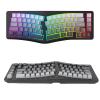 GOWENIC Wired Gaming Keyboard, Mixed Colors LED Backlit Ultra Compact 69 Keys, Mini Wired Keyboard, Compatible with PC Laptop Desktop iOS Android view 1