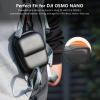 AMAZEAR Carry Case for DJI OSMO NANO/Xtra Atto Accessories, Nano Portable and Compact Travel Bag Hard Shell Leather Case with Soft Inner for Protection, Organization, and Storage, Black view 3