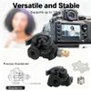 Panoramic Inverted Ball Head, Large Bearing Capacity Aluminum Alloy, Lightweight 201g - Rotatable 360 Degree, Precise Gradienter, Compatible with SLR and Mobile Phones view 2