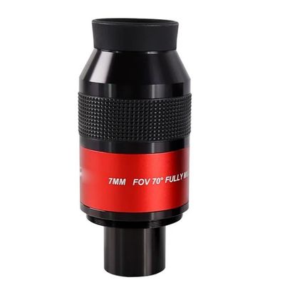 70 7/14/22mm 1.25'' Flat Field Autofocus Ultra Wide Angle Eyepiece High-Power Astronomical Telescope Accessories Astronomical Telescope Part(70-7mm)