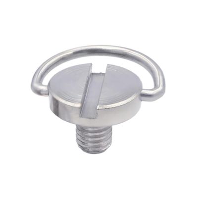 Quick Release Plate Mounting Screws 1pc M2 .5 M3 M5 Stainless Steel D-Ring Camera Mount Screw Quick Release Plate Adapter(M3 6x10mm)