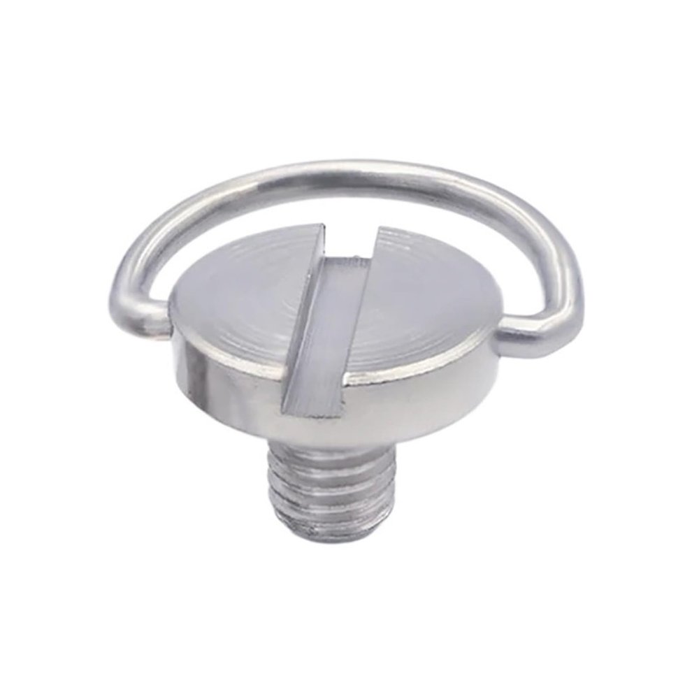 Quick Release Plate Mounting Screws 1pc M2 .5 M3 M5 Stainless Steel D-Ring Camera Mount Screw Quick Release Plate Adapter(M3 6x10mm)