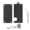Aluminum Alloy Protective Case for Raspberry W, Black Enclosure with Heat Dissipation - Lightweight Design, Multiple Port Access, Durable Protection for Electronics view 1