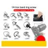 Quick Release Plate Mounting Screws 1/4 Quick Release Screw Set Folding D-Ring for Camera Photography Tripod monopod(LS076 1PC) view 4