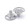 Quick Release Plate Mounting Screws Camera Screw M2 .5 M3 M5 Folding D-Ring Adapter for Tripod Monopod Quick Release Plate(M5 7mm Black) view 1