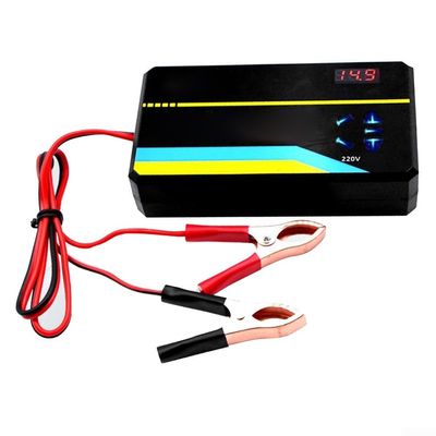 12V/24V to 220V Car Inverter 200W DC to AC Converter with Dual Outlets for Vehicles, Trucks, RVs and Camping Use