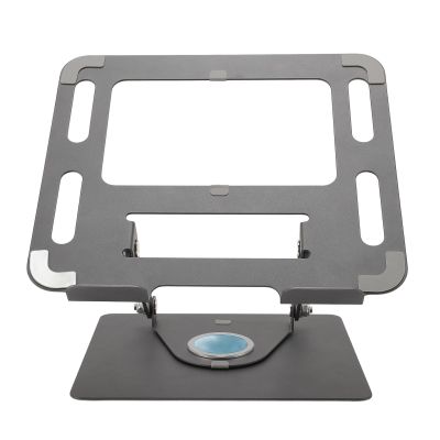 Gucagle Laptop Stand Adjustable Height Angle Non Slip Metal Riser Holder for Notebook Tablet Mobile Phone Sturdy Durable Computer Stand for Home Office Work