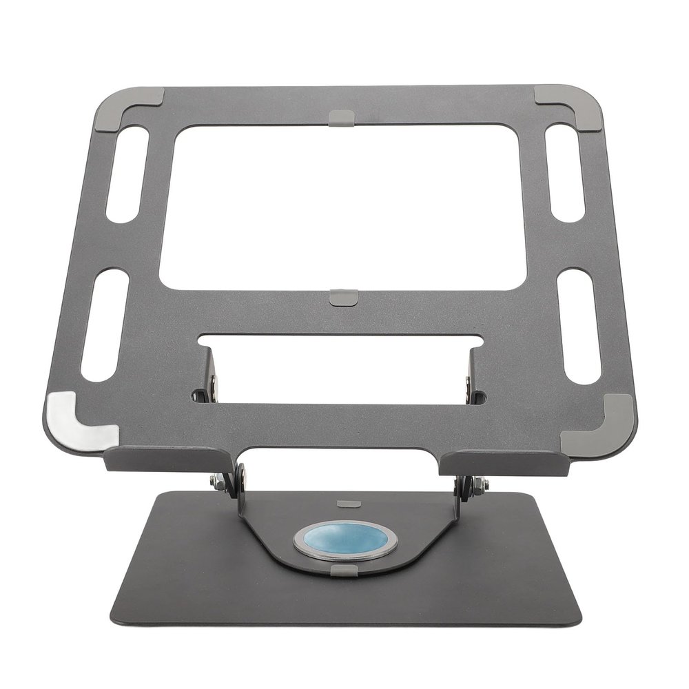 Gucagle Laptop Stand Adjustable Height Angle Non Slip Metal Riser Holder for Notebook Tablet Mobile Phone Sturdy Durable Computer Stand for Home Office Work