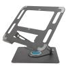 Gucagle Laptop Stand Adjustable Height Angle Non Slip Metal Riser Holder for Notebook Tablet Mobile Phone Sturdy Durable Computer Stand for Home Office Work view 2