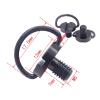 Quick Release Plate Mounting Screws 1 M2 .5 M3 M5 Folding D-Ring Adapter for Tripod Monopod Quick Release Plate Camera Photography Accessories(M5 7mm Black) view 2