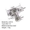 Quick Release Plate Mounting Screws 1/4 Quick Release Screw Set Folding D-Ring for Camera Photography Tripod monopod(LS092 1PC) view 4