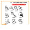 Quick Release Plate Mounting Screws 1/4 Quick Release Screw Set Folding D-Ring for Camera Photography Tripod monopod(LS047 1PC) view 3