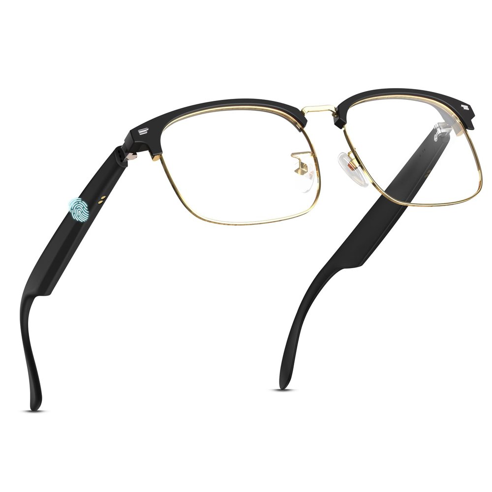 BSTBOO AI Translation Glasses, Wireless Bluetooth Real-Time Translator, Smart Simultaneous Interpretation Glasses, 150 Languages & Accents & 8 Offline Translation Packs