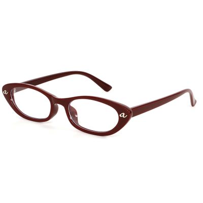 BOTEN Cat Eye Blue Light Blocking Glasses for Women Men Small Oval Eyeglasses Anti Glare Nerd Eyewear
