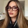 BOTEN Cat Eye Blue Light Blocking Glasses for Women Men Small Oval Eyeglasses Anti Glare Nerd Eyewear view 4