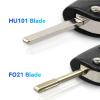 Suitable for 433MHZ 4D60 Chip Car Remote Key Fit for Ford Fusion Focus Mondeo Fiesta Galaxy Automobile FO21 Blade Flip(HU101 Blade,433mhz 4D63 80Bit) view 4