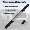 Acdogeer Short Antenna Compatible with Chevy Silverado 1500 & GMC Sierra Trucks, Internal Copper Coil for Enhanced Reception, 7 inches Spiral Rubber Chevy Antenna Replacement Accessories view 4