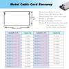 Cable Nizer Raceway - Metal Wall/Floor Mounted Wire Protector Channel, Non-Slip Electric Cord Shielding for Home Safety, Durable Cable Management Solution view 3