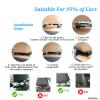 10.1"/11.6" Car Headrest TV with AV Input+Output, Support Phone Mirror Link, TF/U-Disk Playback, Includes Headphones and Mounting Brackets 10.1in view 3