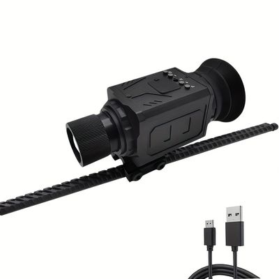 1x 850nm Infrared Night Vision Scope, 4K HD Day & Night Vision Monocular with Camera, 7X Optical & 4X Digital Zoom, 25mm Lens, 300m IR Illuminator, for Hunting & Wildlife Observation