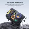aMagisn for Insta360 Go Ultra Color Silicone Case Shockproof Protective Sports Camera Full-Body Aciton Camera Accessory (Pink) view 4