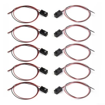 5PCS IR-Break Beam Sensor with 2ms Response Time for Arduino DC 3-5V Photoelectric Switch for Motion Detection Robotics Projects and Industrial Controls