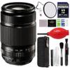 Fujifilm XF 55-200mm f/3.5-4.8 R LM OIS Lens (Black) with Advance Accessories and Travel Bundle | Fuji XF 55-200mm view 1