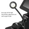 Diamond Inspection Microscope - 4.3'' LCD Digital Viewer, 50-1000X Magnification, LED Illumination, Adjustable Focus 10-40mm, Perfect for Gemstone and Jewelry Evaluation view 3