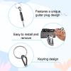 4 Pcs Guitar Amp Key Holder - Wall Mounted Guitar Key Holder - Modern Design Keychain Holders for Professional Professional Musicians and Guitars Lovers view 3