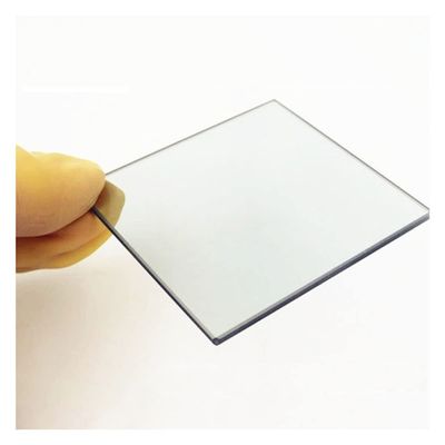 Optical Glass Lens 15 * 12 * 1.1mm 50% Transmission Transflective Telephoto Beamsplitter 1pcs