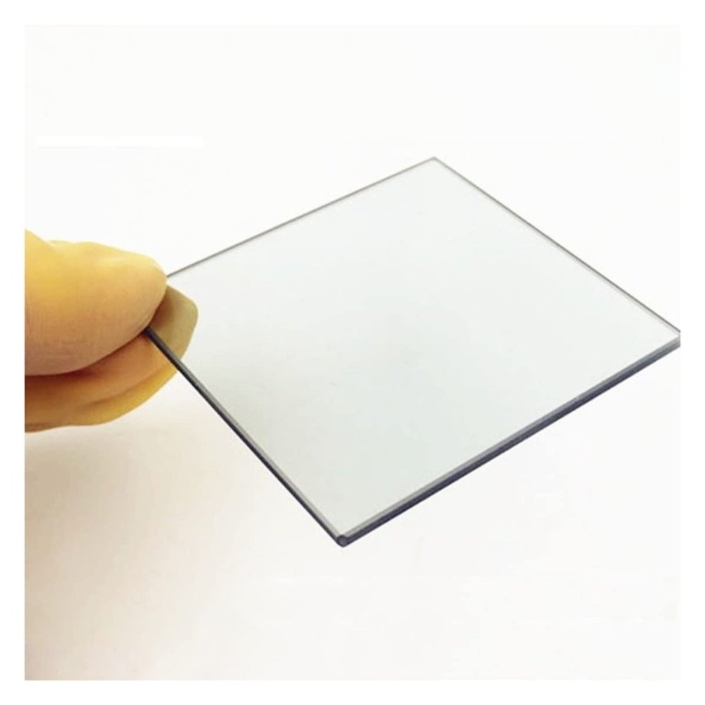 Optical Glass Lens 15 * 12 * 1.1mm 50% Transmission Transflective Telephoto Beamsplitter 1pcs
