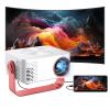 Zopsc 1080P Mini Projector with WiFi, Portable Movie Projector with 360 Deg Rotation 150ANSI Auto Correction, for TV Stick Laptop PC (EU Plug) view 1