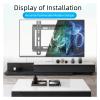 26-75 Inch TV Hanger Adjustable Easy Installation Wall Mount Bracket Strengthen Load Up to 60/75kg TV Stand Frame Fixed TV(26-65inch) view 4