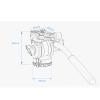 Camera Tripod,Equatorial Mount Mode Travel Tripod TC20 TH10 TC20R Multiple Angles Pan Tilt Head and Quick Release for DSLR Cameras Equatorial Mount Tripod view 4