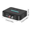 Car Audio Receivers, Plug and Play Noise Reduction Converter with High Fidelity Sound, Audio Receiver for Car Entertainment, Interactive Device for Music Truck Dash SUV Stereo Upgrade Driving view 2