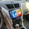 10.1 Inch Android 14 Car Radio Stereo Upgrade for Chevy Traverse 2009-2012 Radio Replacement Touch Screen GPS Navi Head Unit w/Wireless Carplay Android Auto Double Din Bluetooth WiFi Backup Camera view 1