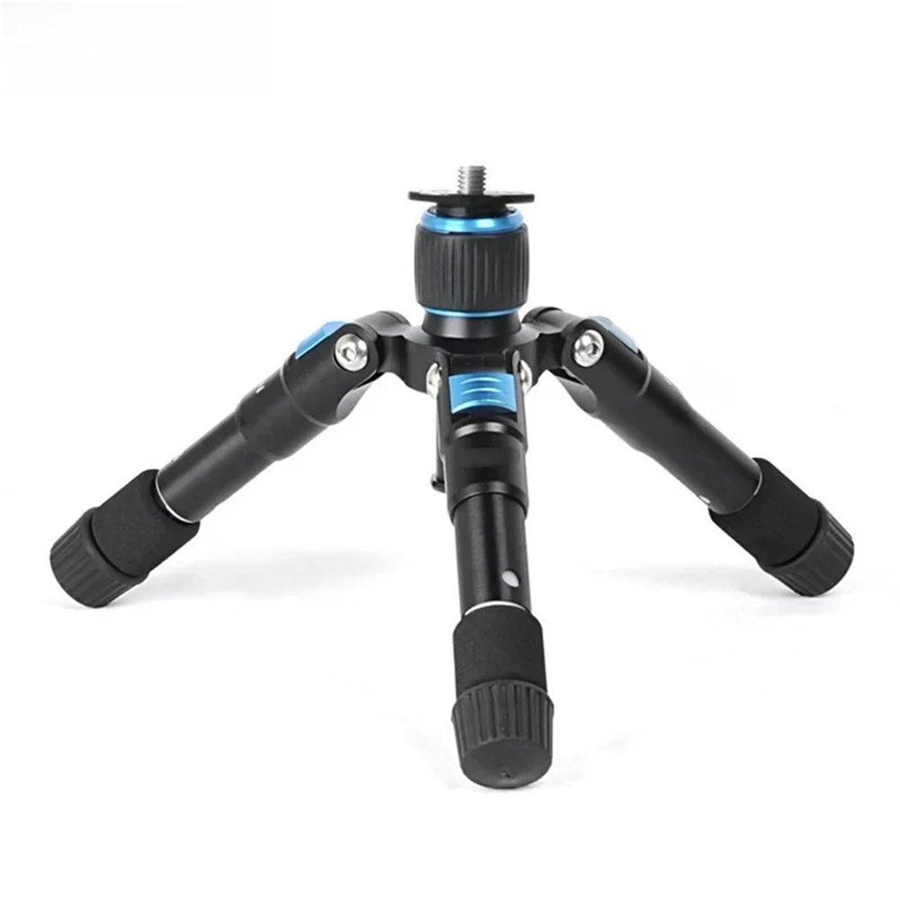Compatible for DSLR Camera, Miniature Desktop Tripod Stand, 3-Leg Bracket for Photography & Video(MS08-C)
