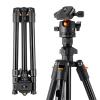 Compatible for DSLR Camera, Portable Travel Tripod with 360 Ball Head & Quick Release, Flexible Vlog Stand view 1