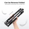 Compatible for DSLR Camera, Portable Travel Tripod with 360 Ball Head & Quick Release, Flexible Vlog Stand view 4