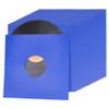 BENECREAT 16Pcs Blue Kraft Paper Vinyl Record Sleeves, 12 Inch Album Jackets with Inner Sleeves for Album Vinyl Records Collections Storage Decorations (110GSM) view 1