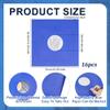 BENECREAT 16Pcs Blue Kraft Paper Vinyl Record Sleeves, 12 Inch Album Jackets with Inner Sleeves for Album Vinyl Records Collections Storage Decorations (110GSM) view 2