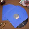 BENECREAT 16Pcs Blue Kraft Paper Vinyl Record Sleeves, 12 Inch Album Jackets with Inner Sleeves for Album Vinyl Records Collections Storage Decorations (110GSM) view 4