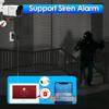 Wired Apartment Video Intercom System Tuya WiFi 7 Inch Touch Screen 1080P Doorbell Camera Intelligent Tuya APP Intercom Kit with Motion Detection,Anti-tamper Alarm for Home (1 doorbell + 4 monitor) view 3