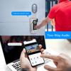 Wired Apartment Video Intercom System Tuya WiFi 7 Inch Touch Screen 1080P Doorbell Camera Intelligent Tuya APP Intercom Kit with Motion Detection,Anti-tamper Alarm for Home (1 doorbell + 4 monitor) view 4