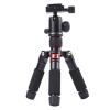 Compatible for Camera, Portable Tabletop Tripod with 360 Ball Head, Lightweight Mini Travel Stand(Red) view 1